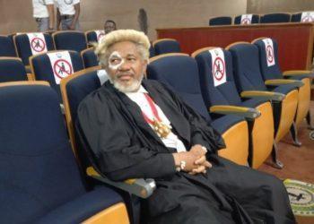 Drama as Lawyer wears charm and traditional worshippers’ attire to Supreme Court