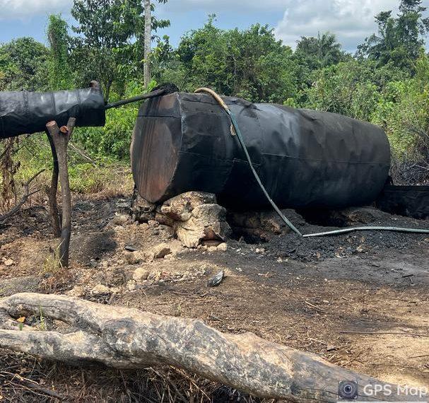 Navy cracks down on oil theft, dismantles illegal refineries in Rivers