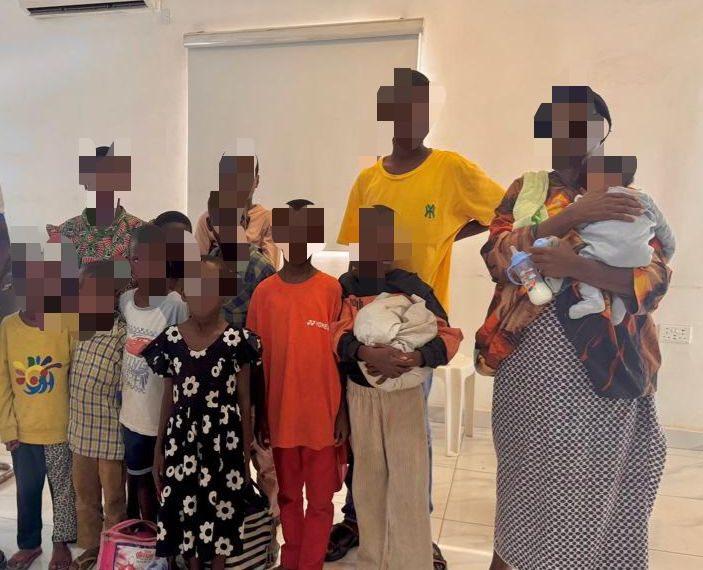 Police rescues 12 children, nab traffickers, recover arms in crackdown